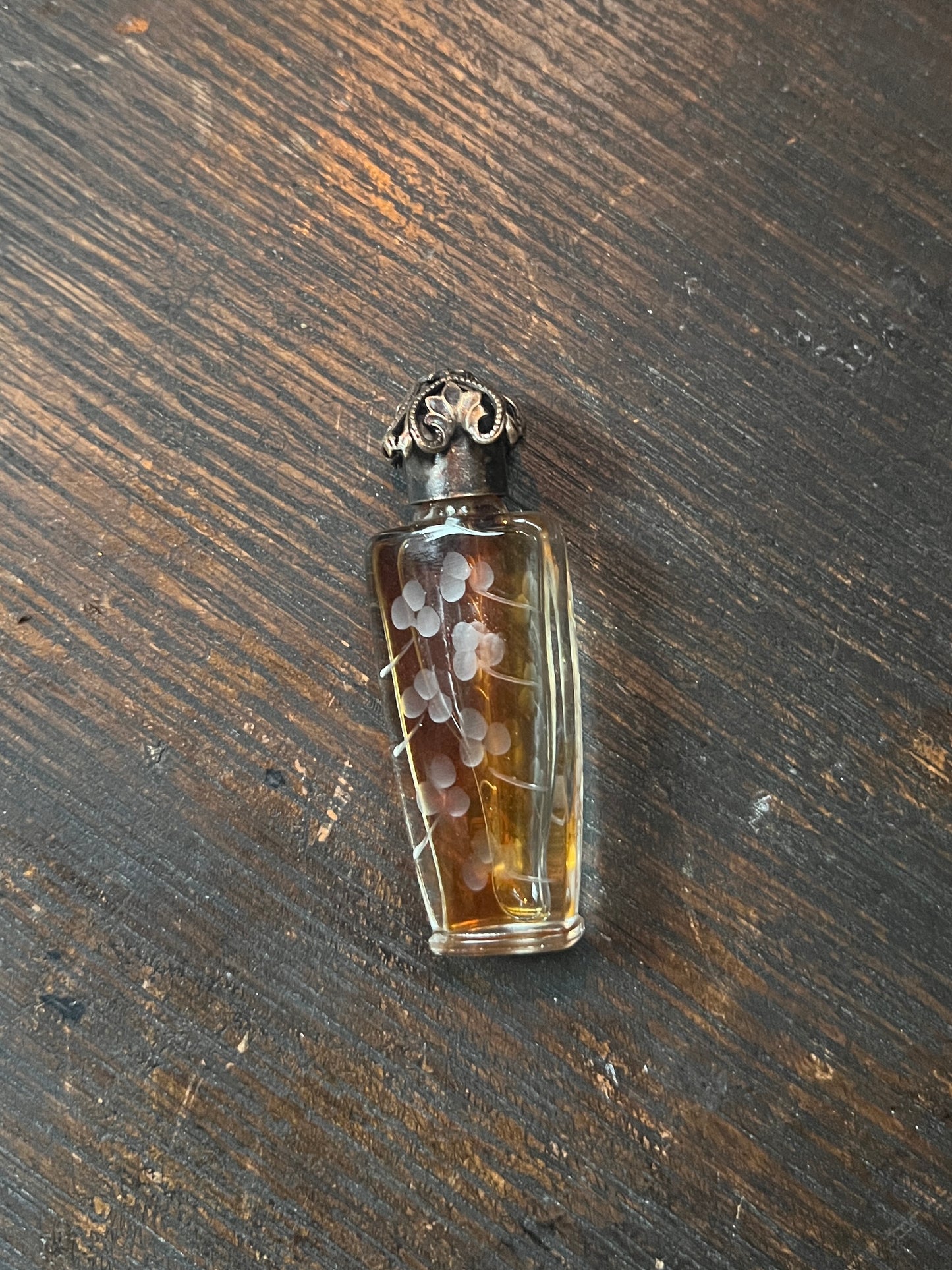 Antique French La Castillere Perfume Bottle