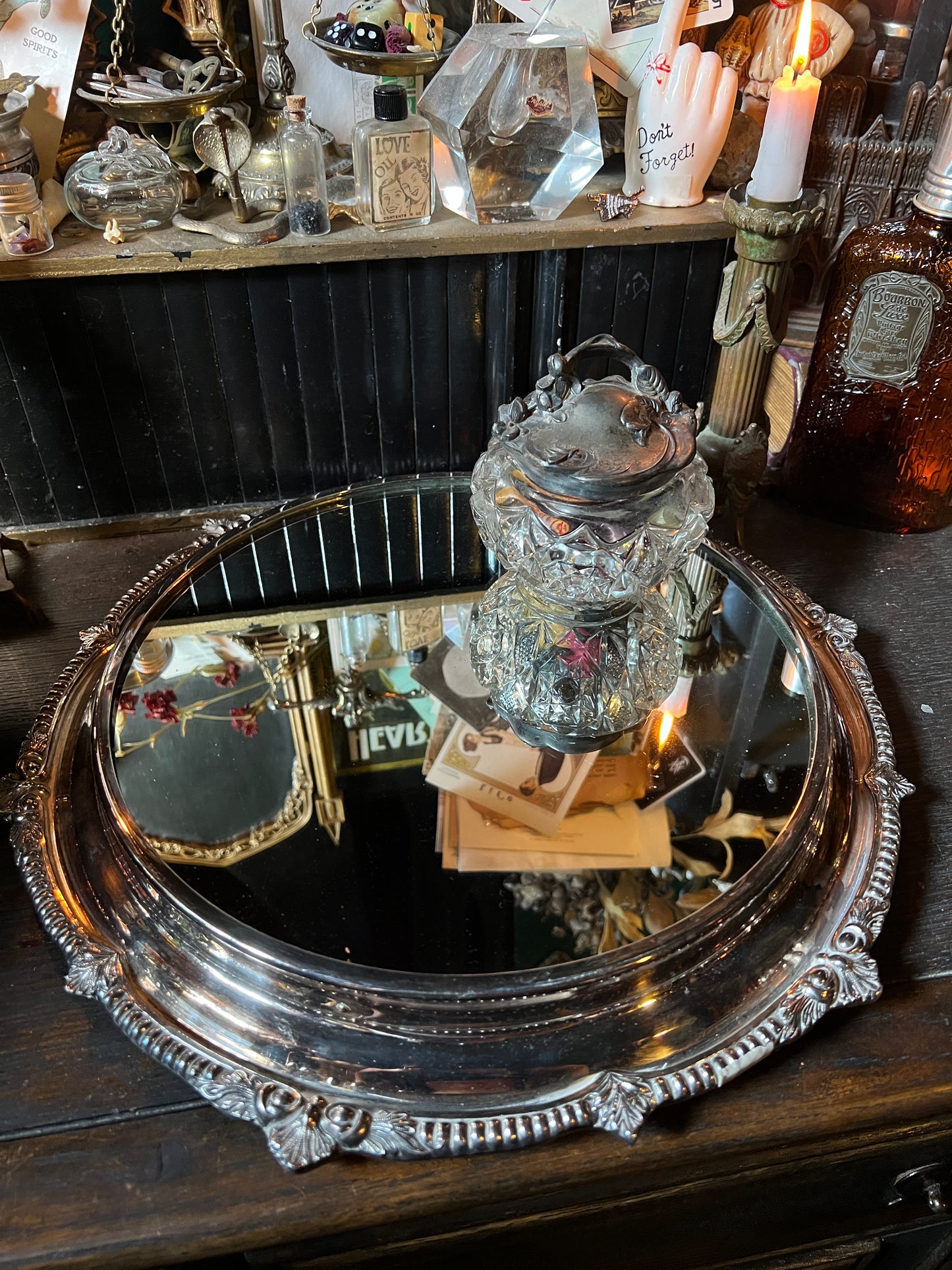 Antique Mirrored Trivet