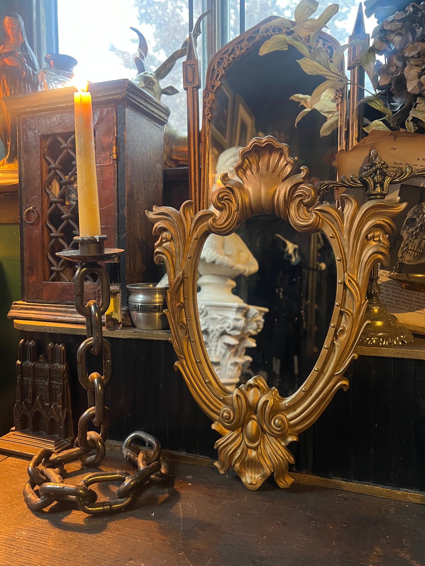 Rococo Style Wall Mirror