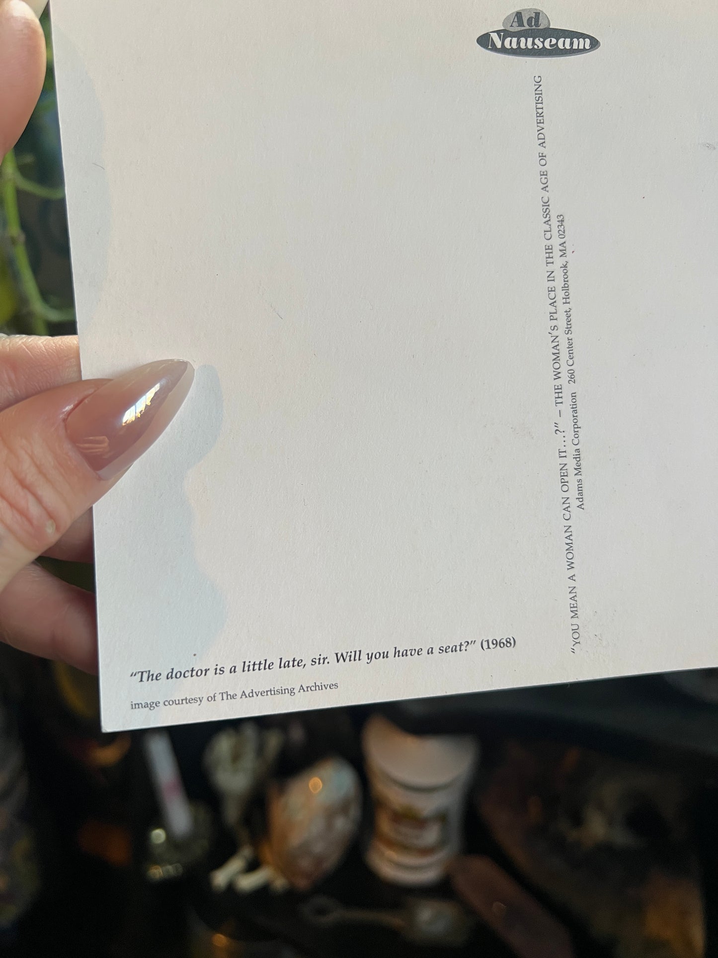 Tiparillo Smoking Advertisement Poster Postcard