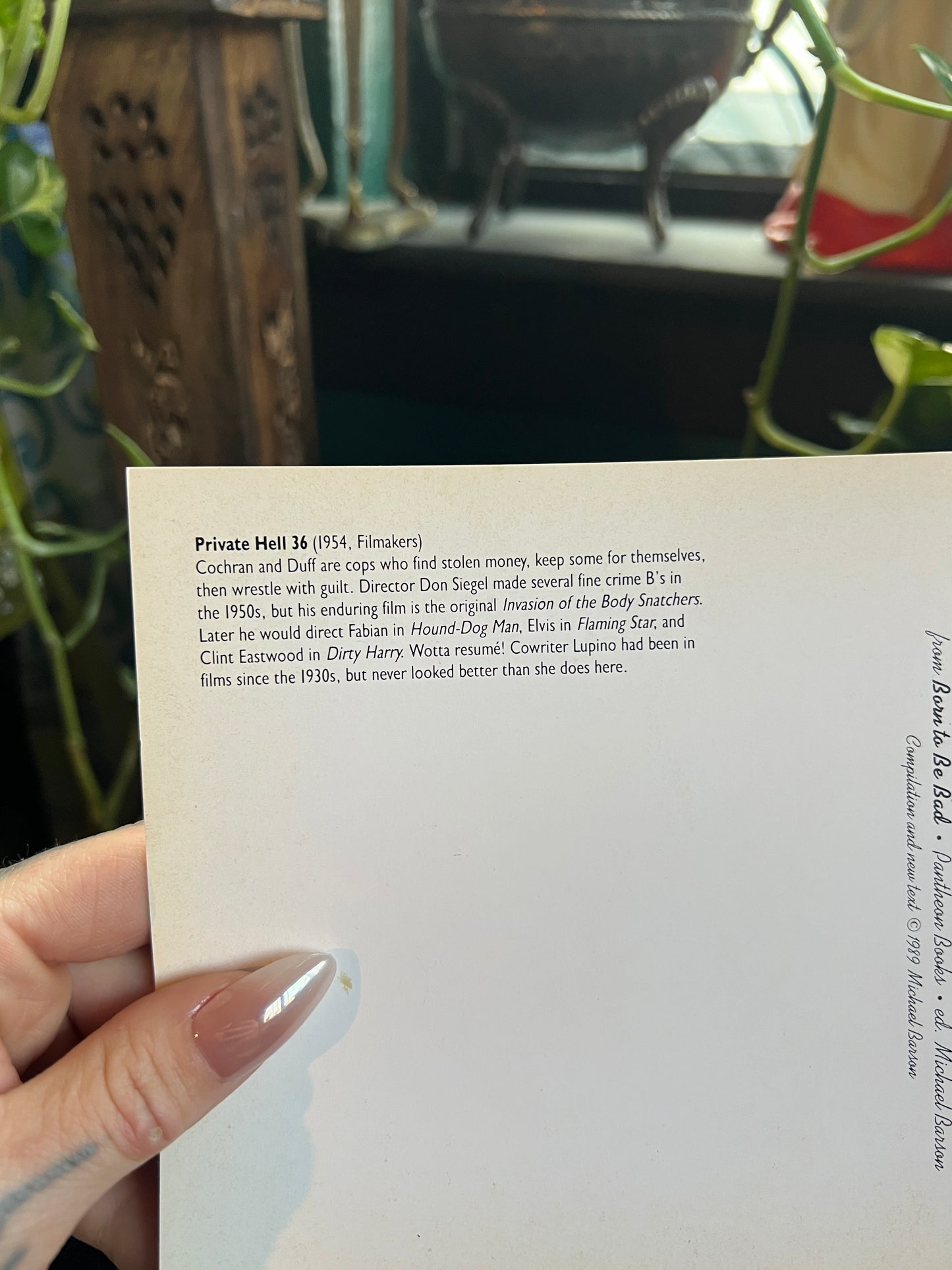 Vintage Film Noir Poster Postcards