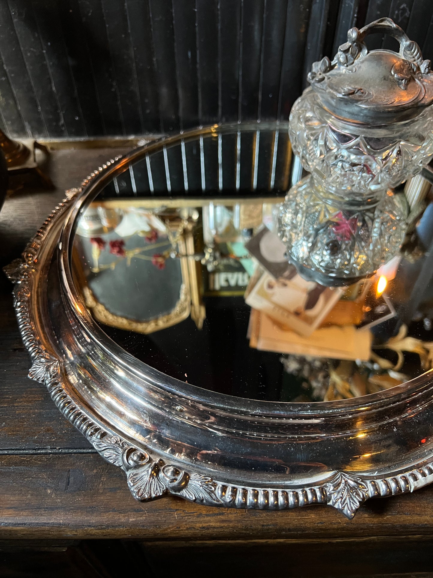 Antique Mirrored Trivet