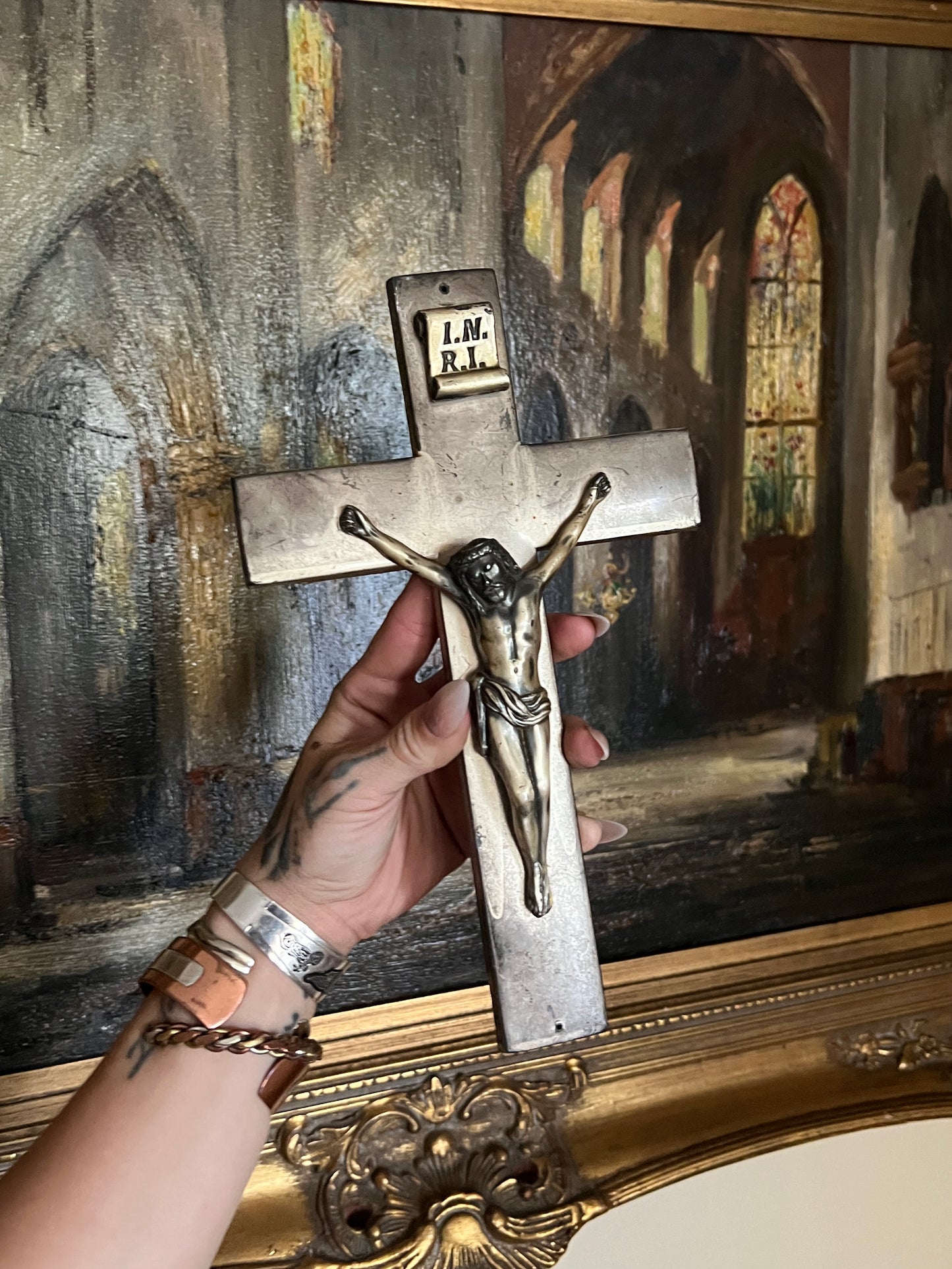 Metal Wall Crucifix