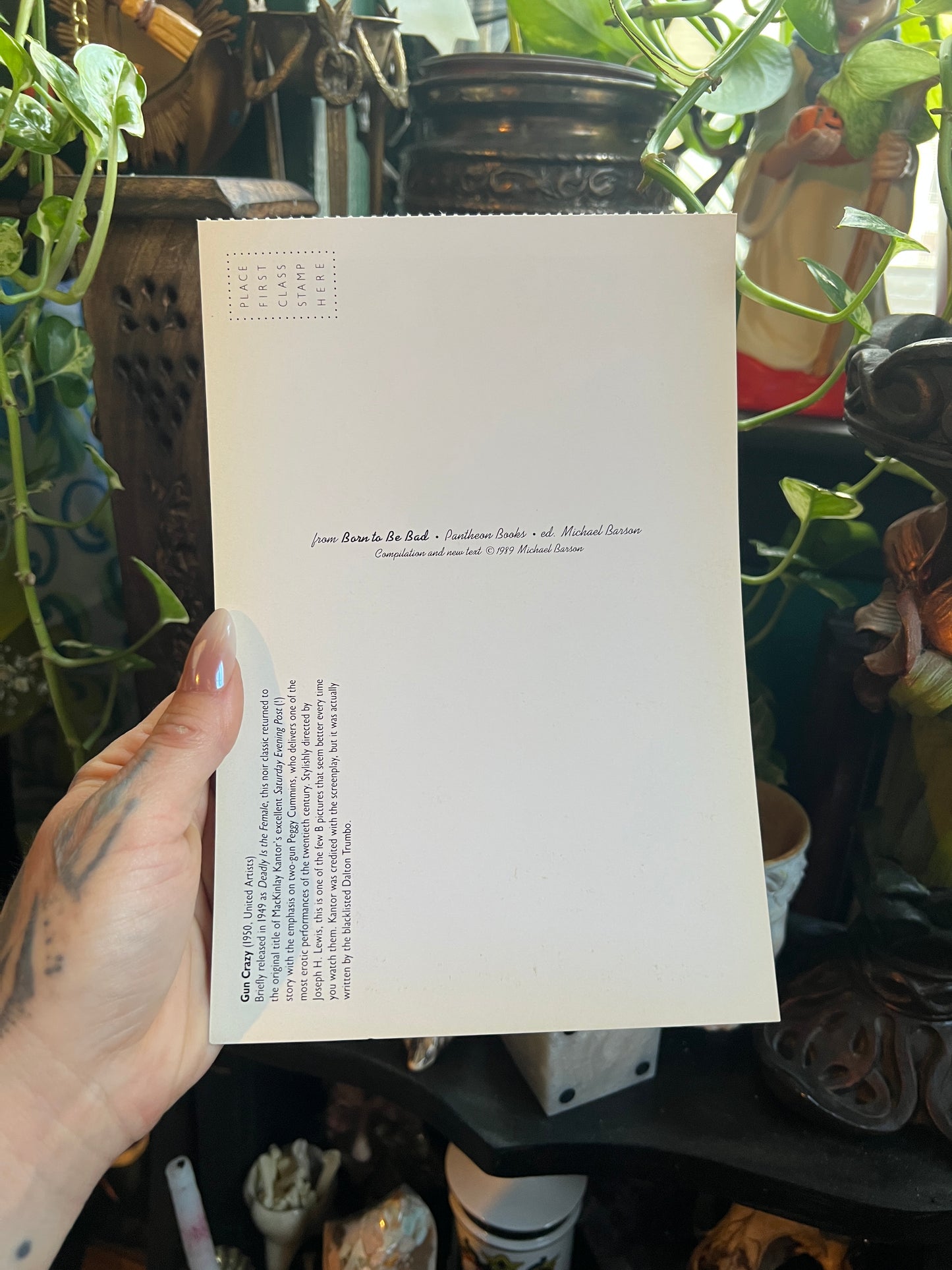 Vintage Film Noir Poster Postcards