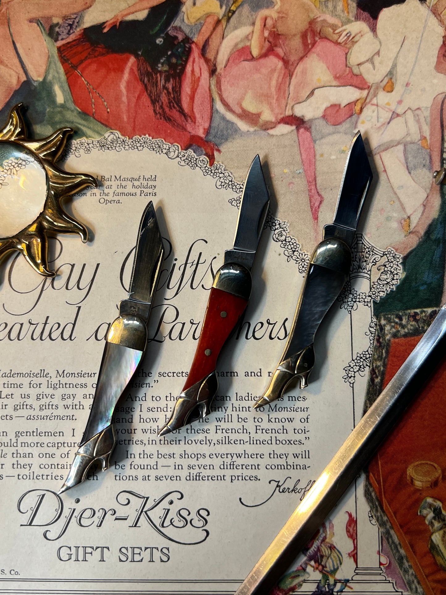 Lady Leg Mini Pocket Knives