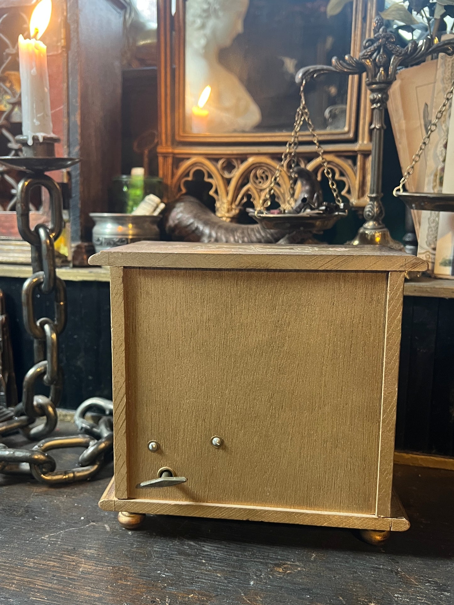 Italian Gold Florentine Jewelry Box