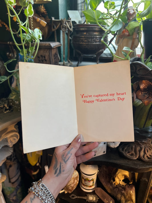 Retro Victorian Style Valentine's Day Card