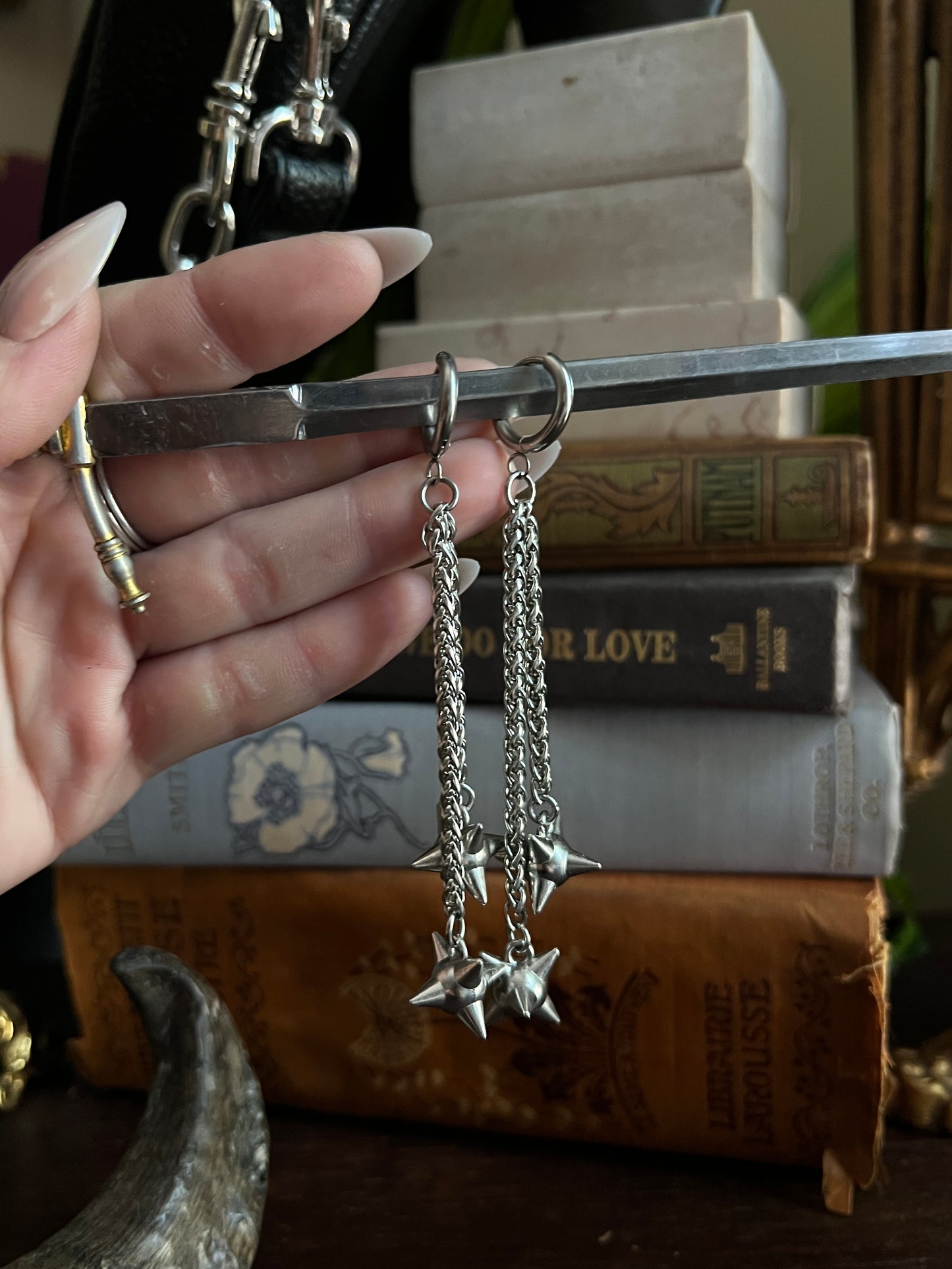 Mace Earrings