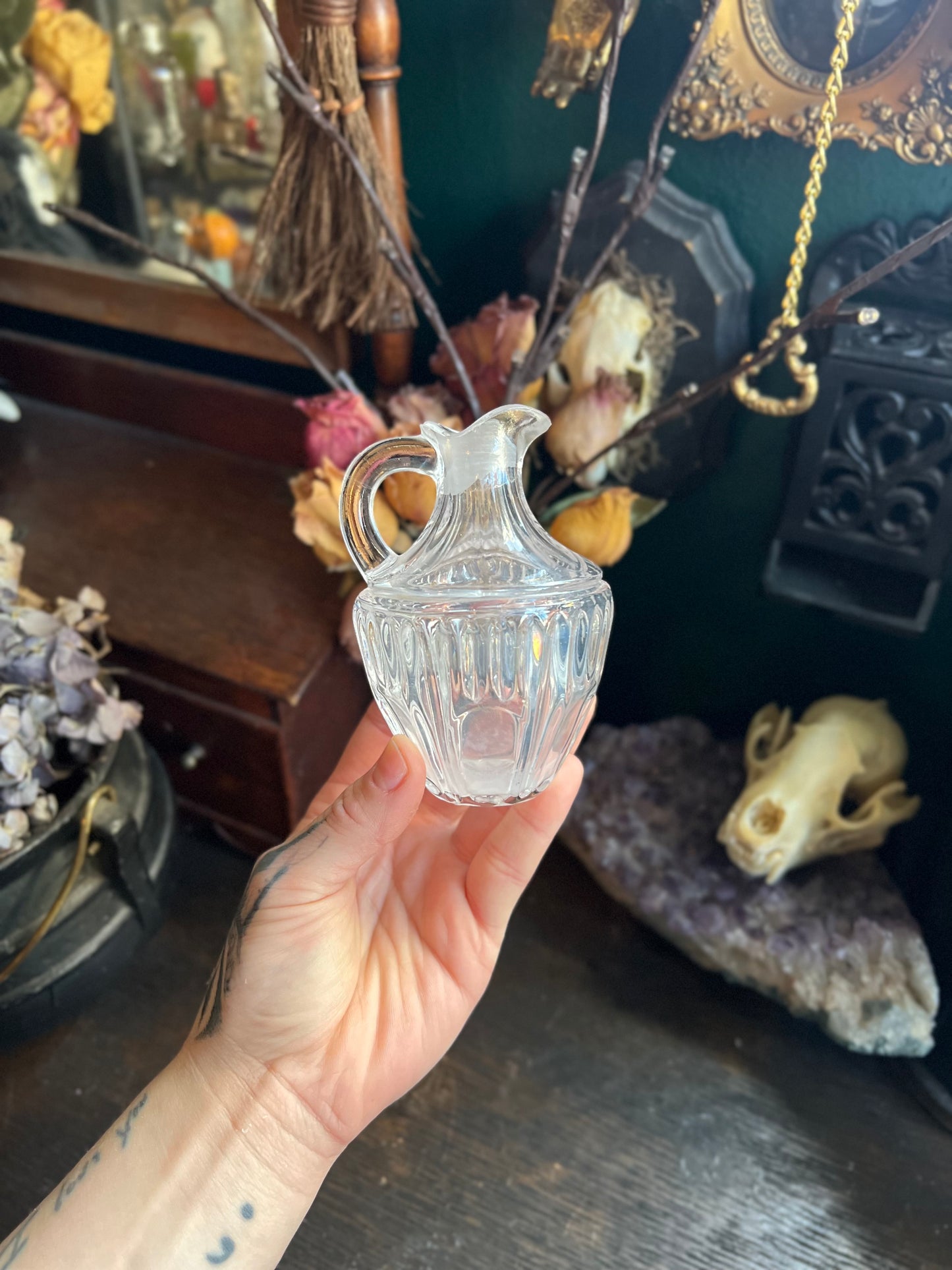 Glass Cruet Bottle