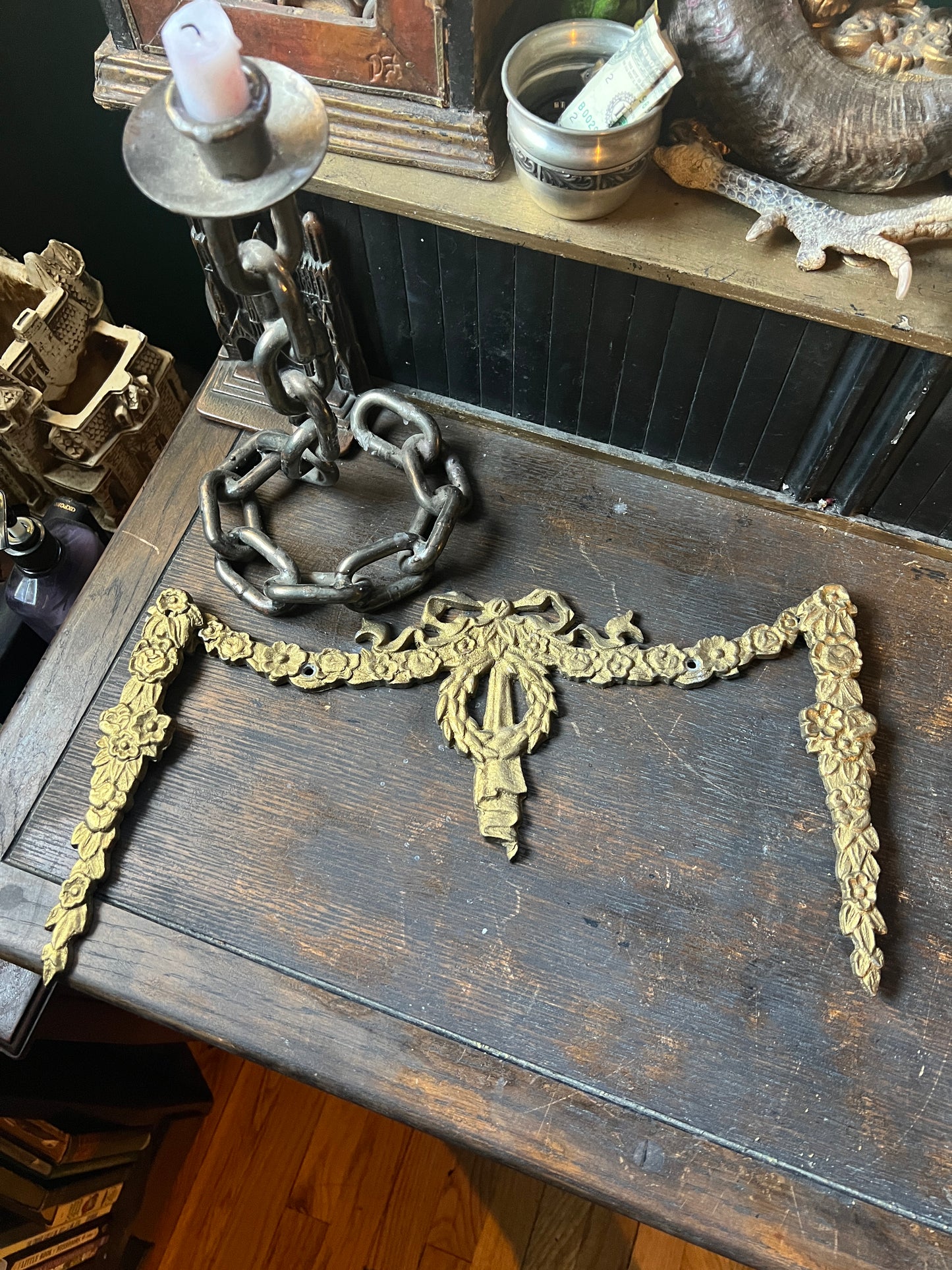 Cast Iron Ornate Door Topper