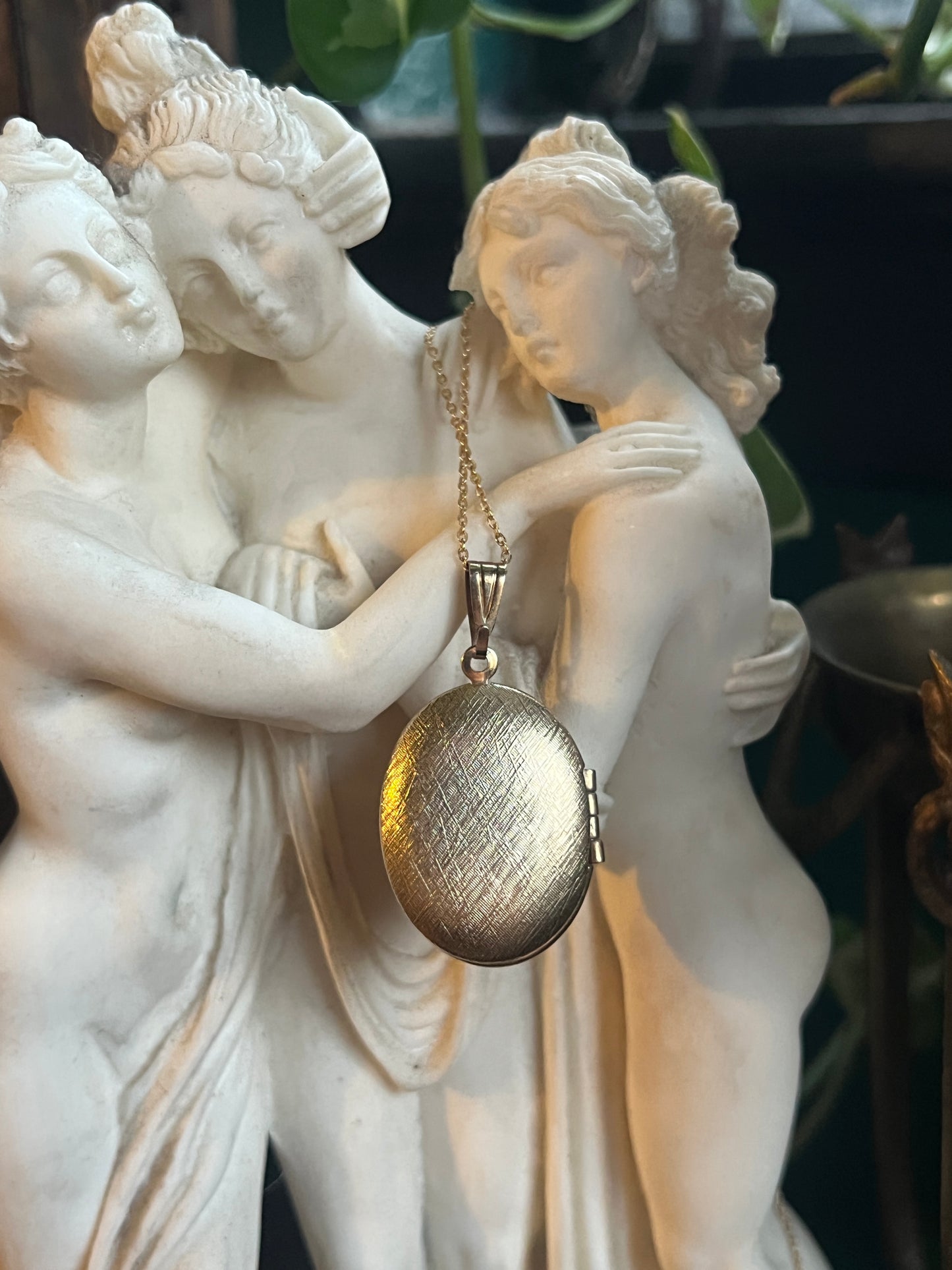 Three Graces Cameo Locket