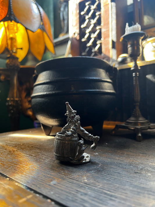Pewter Clown Figurine