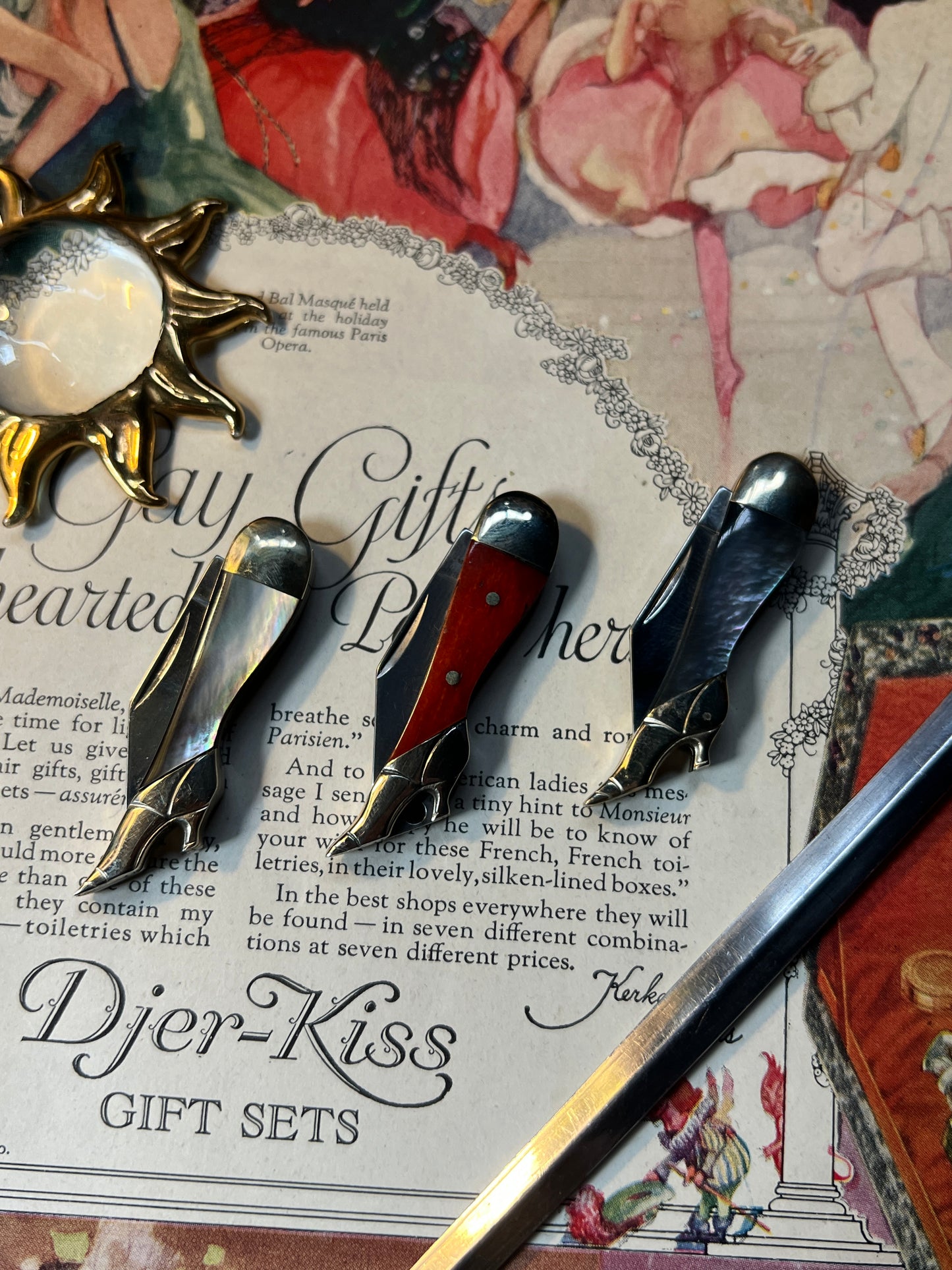 Lady Leg Mini Pocket Knives