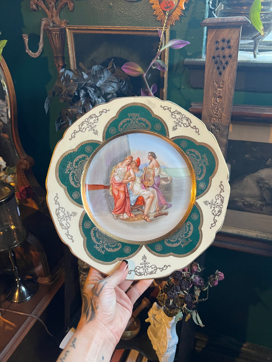 Royal Vienna Apollo Mythology Cabinet Plate