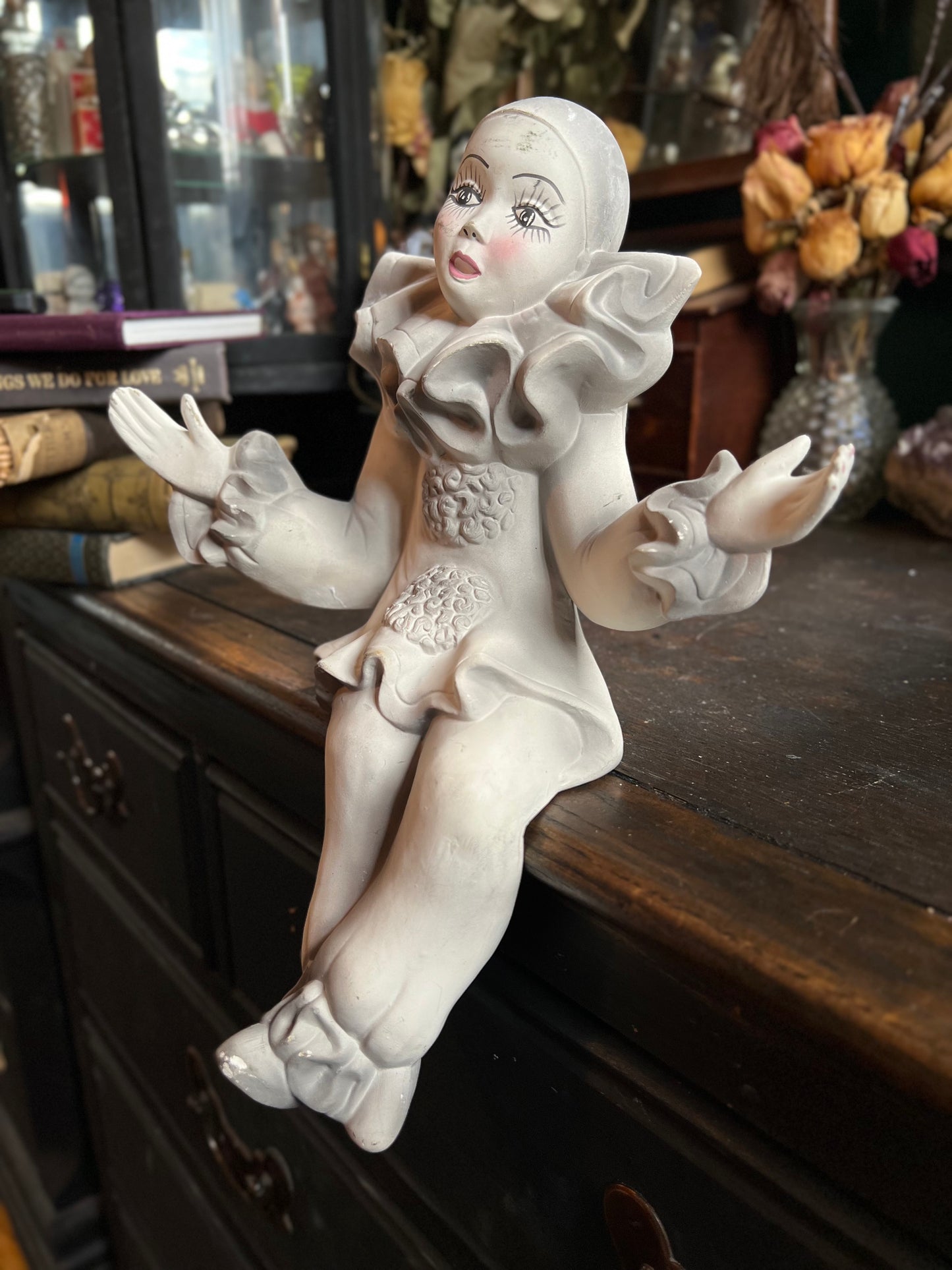 Vintage Shelf Sitting Clown