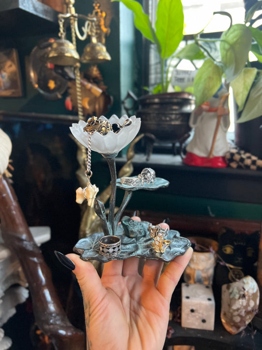 The Frog Prince’s Two-Tiered Trinket Stand