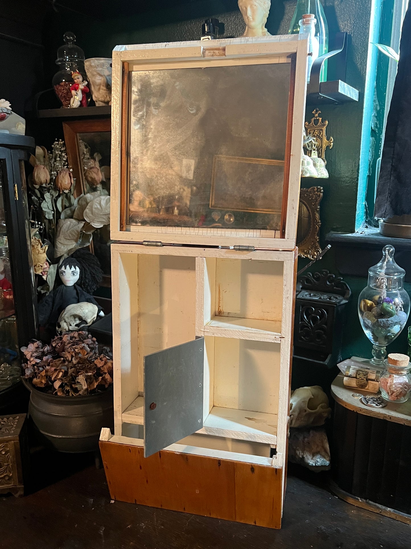 Vintage First Aid Medical Cabinet