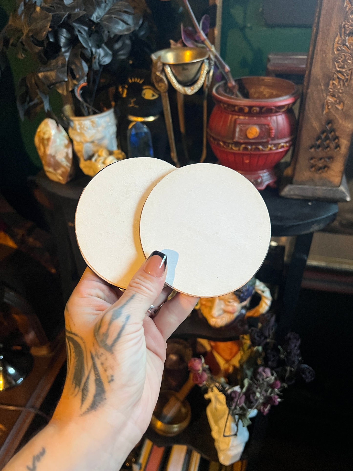 Grecian Aphrodite & Artemis Coasters