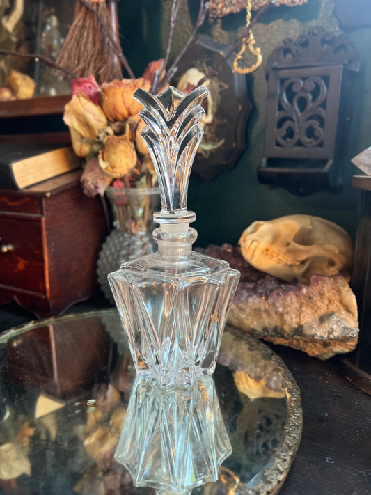 Austrian Crystal Art Deco Perfume Bottle