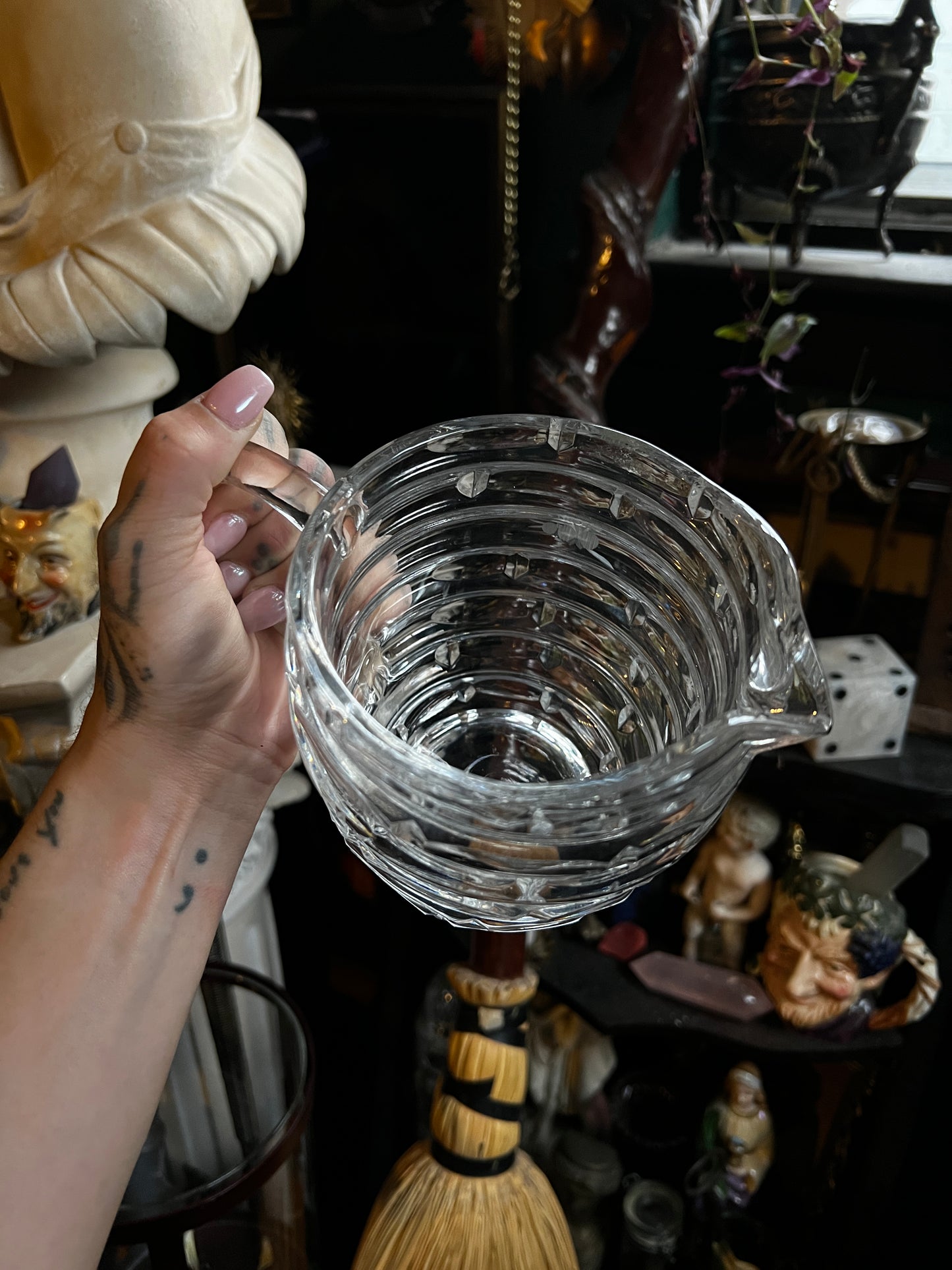 Crystal Beehive Pitcher