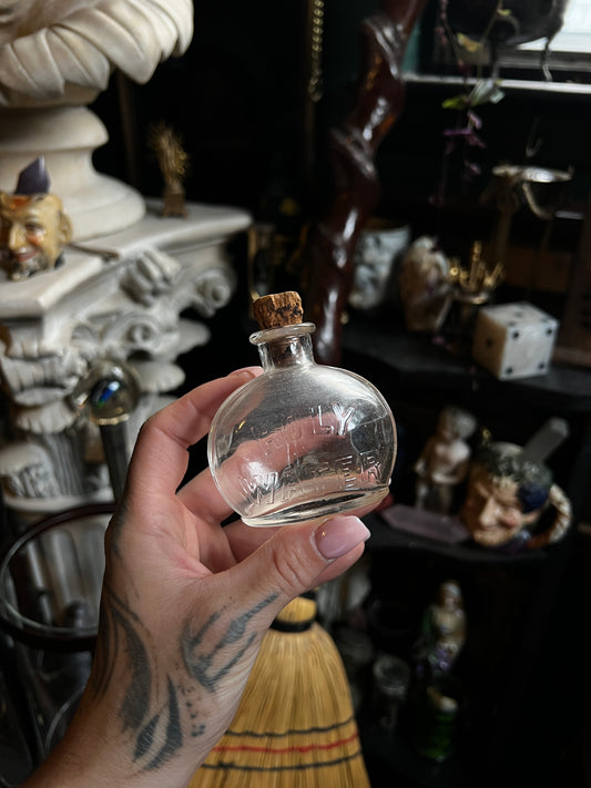 Antique Holy Water Bottle