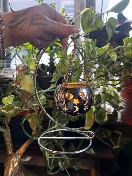 Celestial Tea Light Candle Holder
