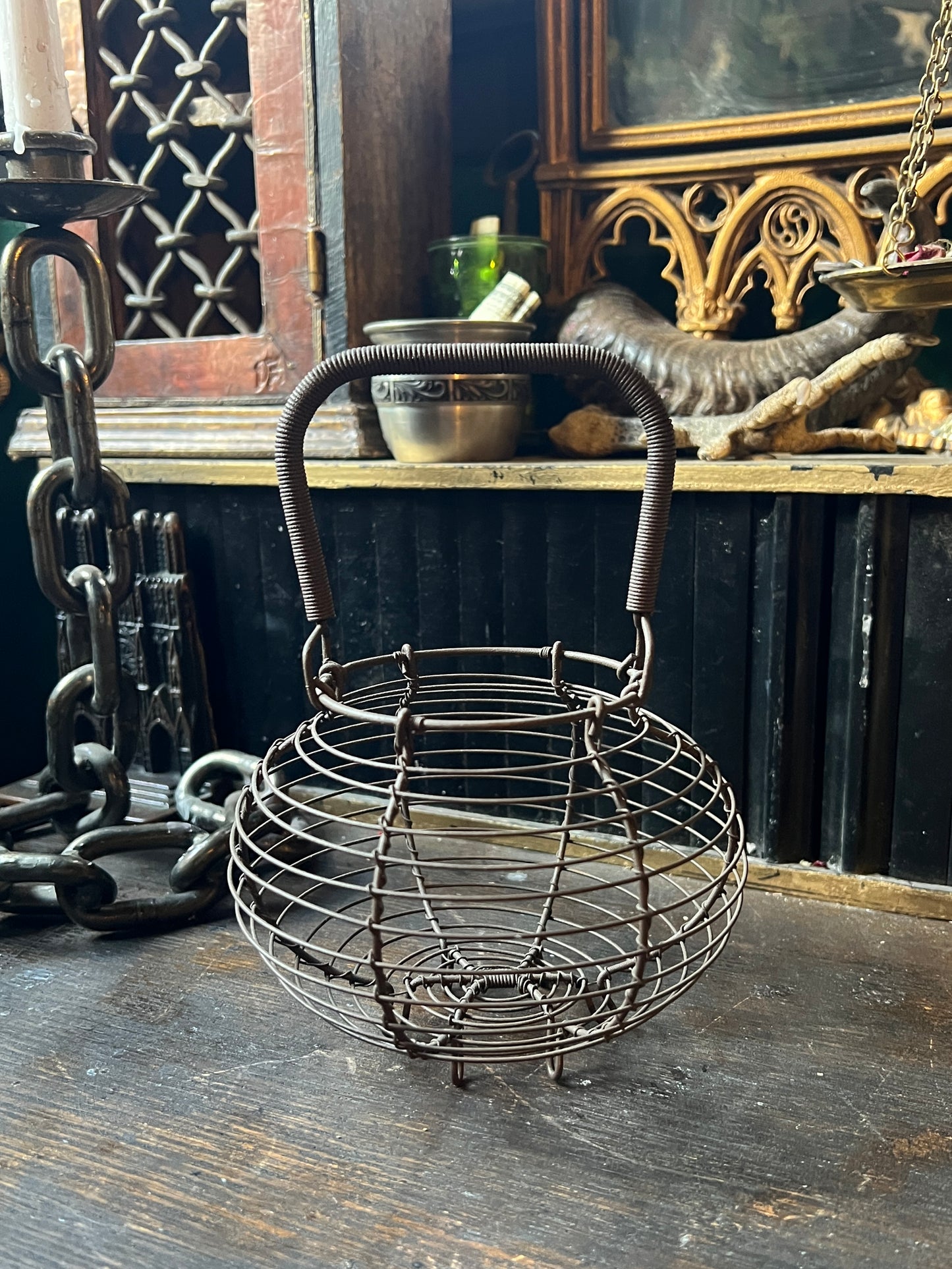 Handmade Wired Basket