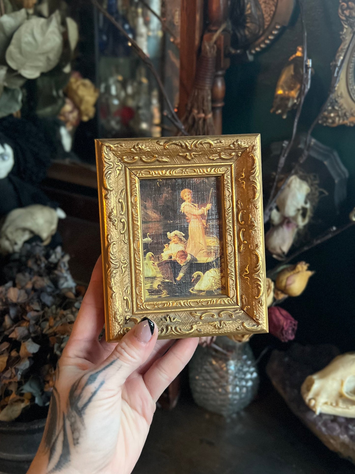 Miniature Framed Classical Photo