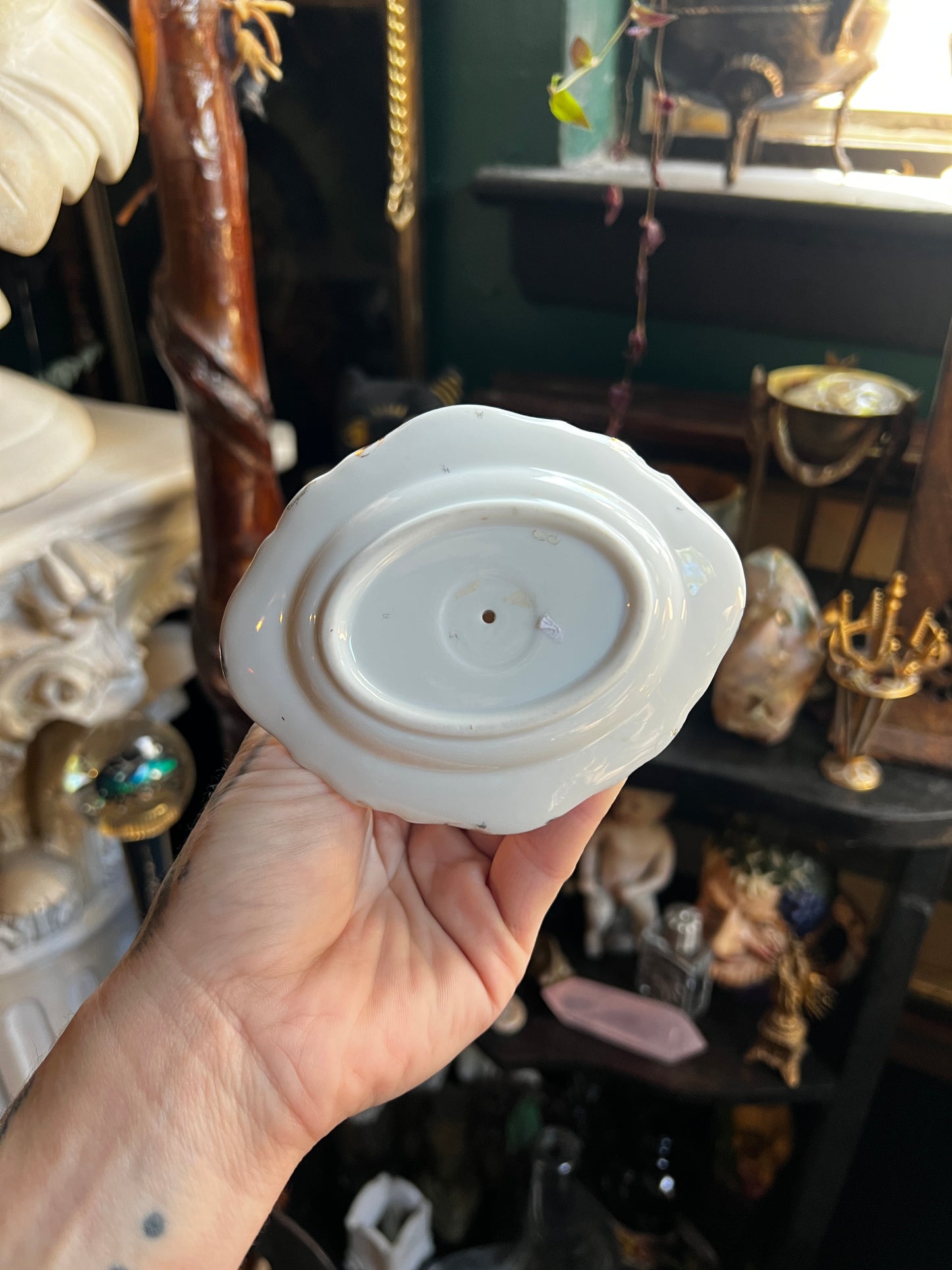 Porcelain Hand Ring Dish