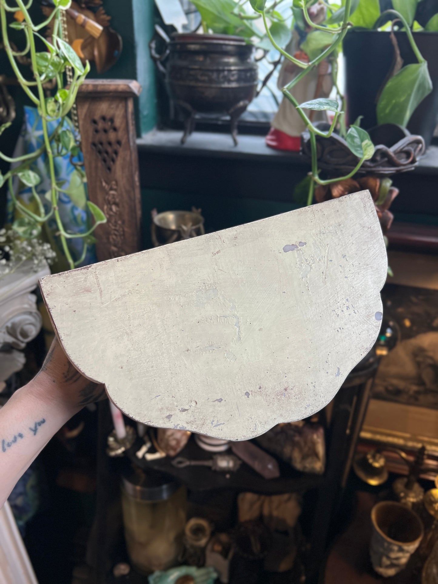 Seashell Sconce Shelf