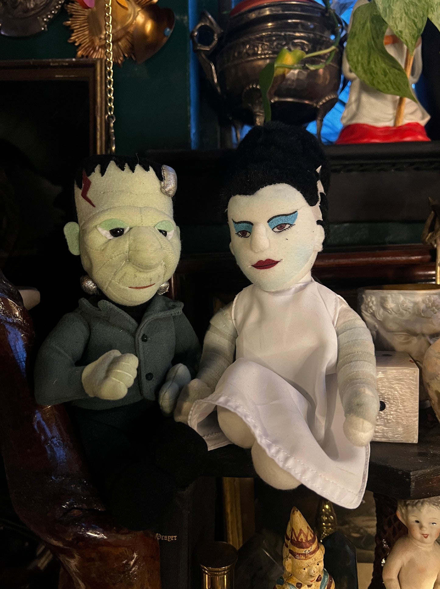 Frankenstein & Bride Plushies