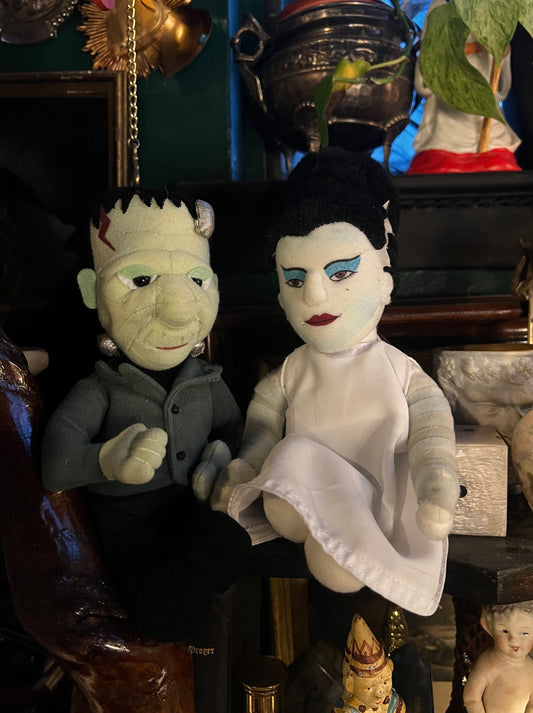 Frankenstein & Bride Plushies