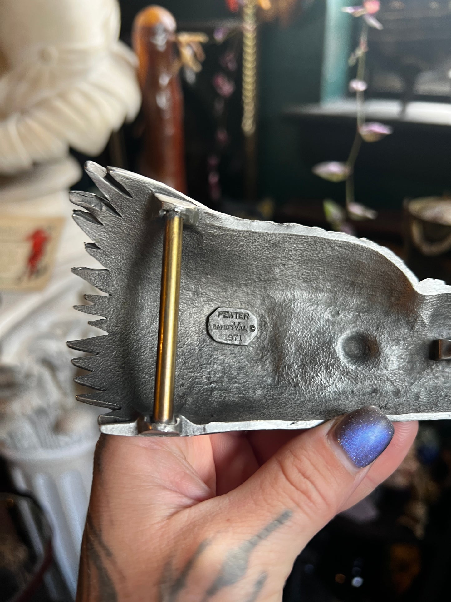 1970s Sandy Val Eagle Belt Buckle