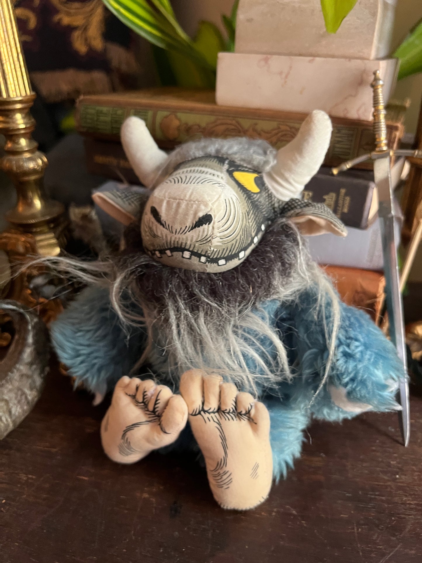 1985 Where The Wild Things Are Monster Bernard Plushue