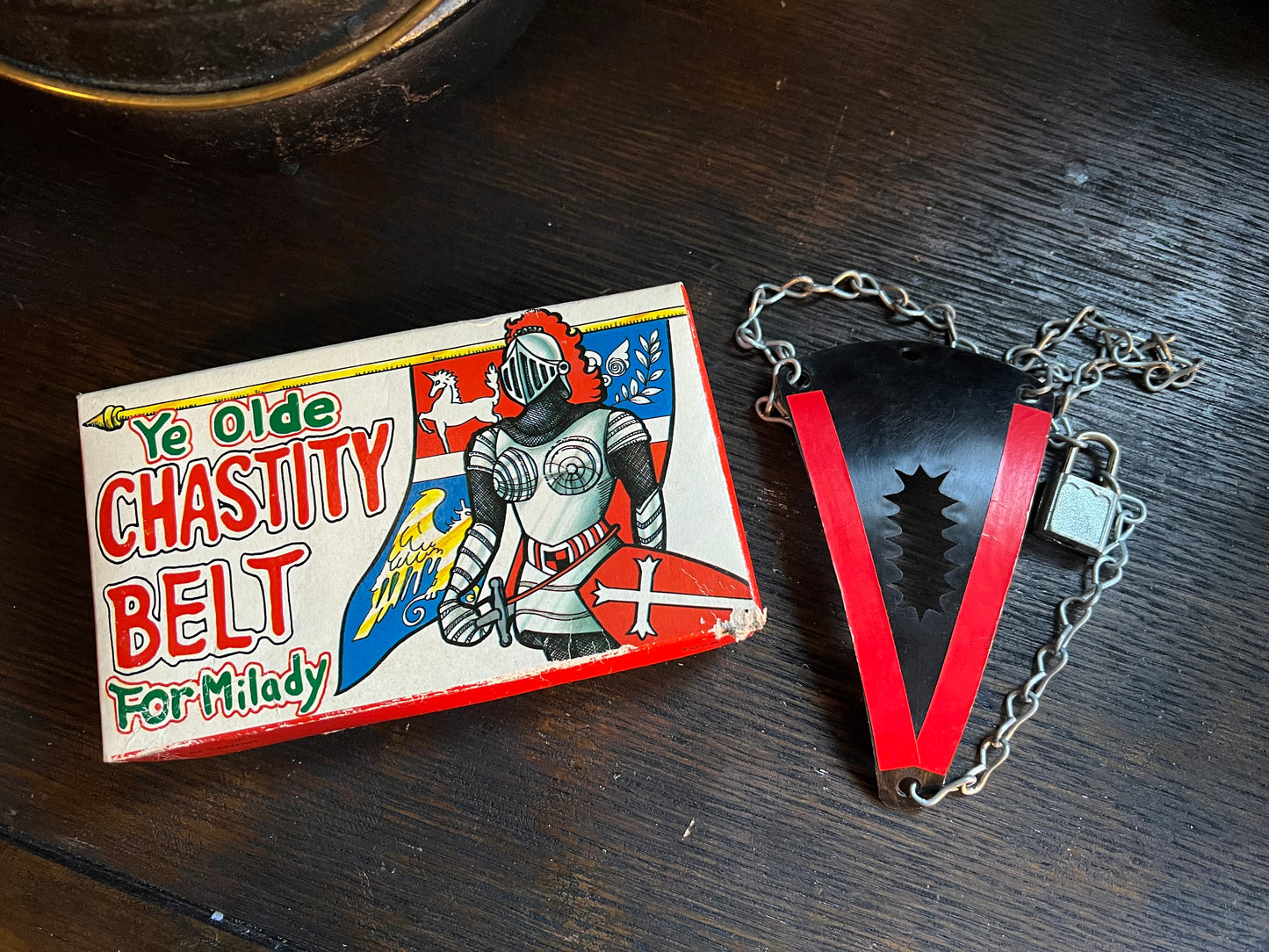 Ye Olde Chastity Belt For Milady - Novelty Adult Gag G