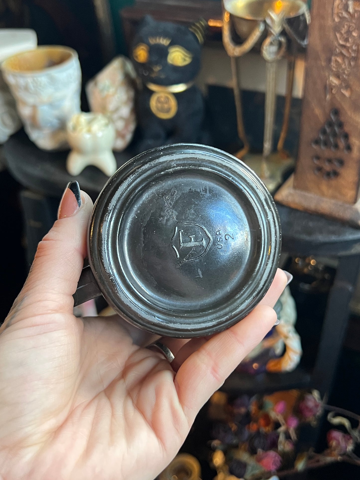 Leo the Lion Milk Glass Mug