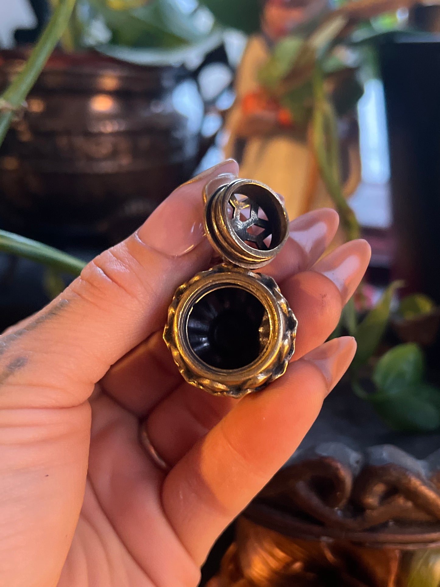 Lotus Flower Sachet Pendant