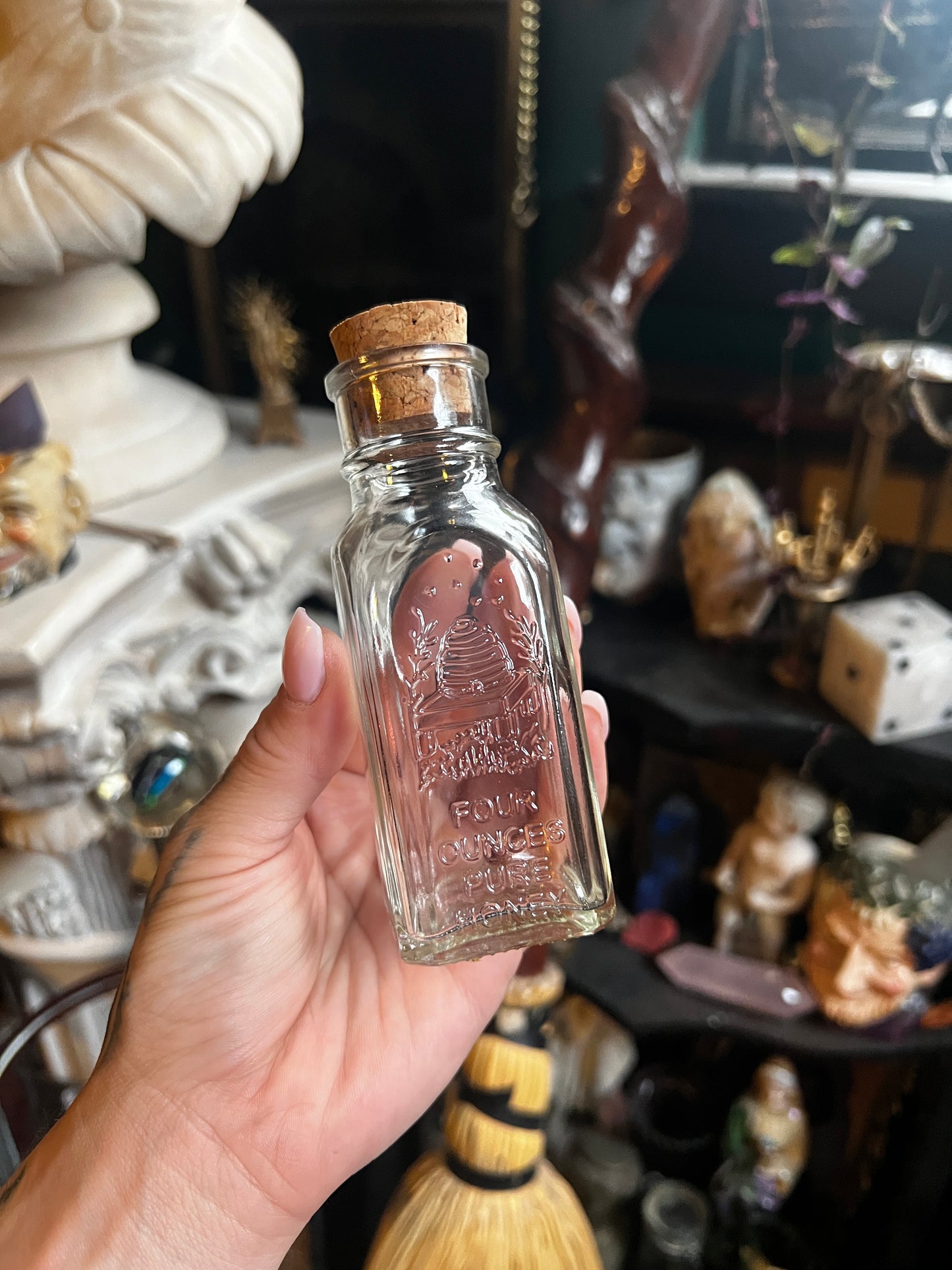 Glass Honey Jars