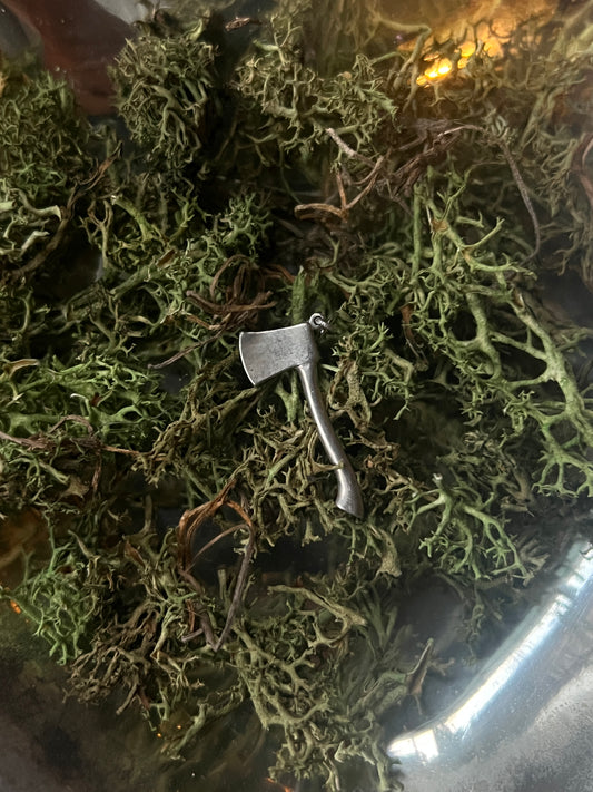 Sterling Axe Charm