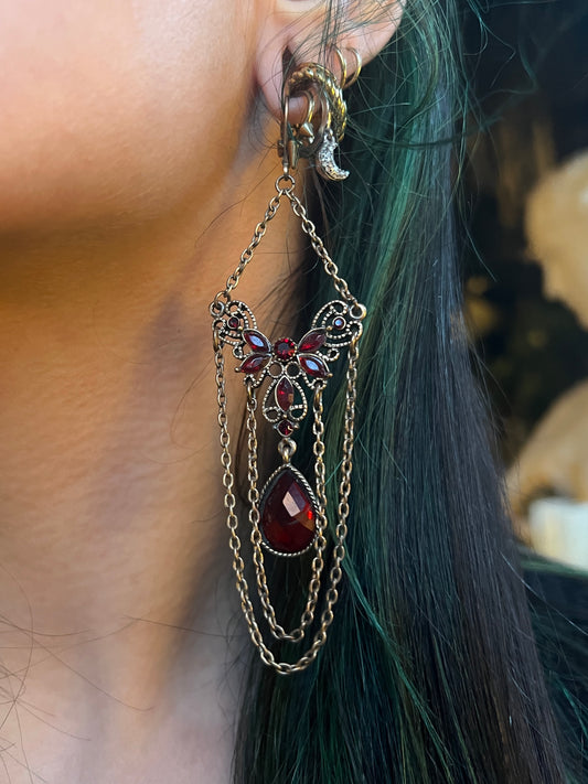 Butterfly Chandelier Earrings