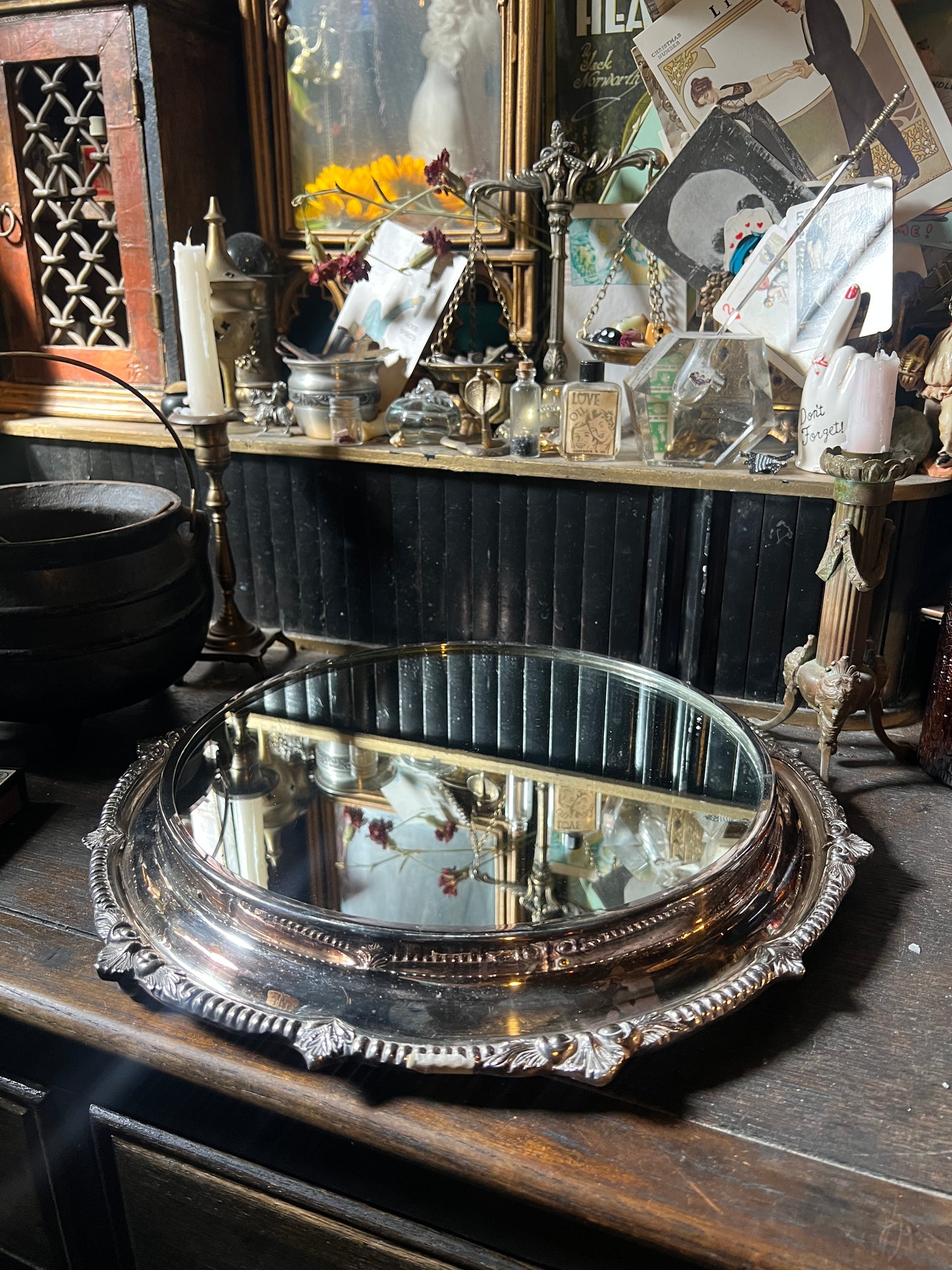 Antique Mirrored Trivet