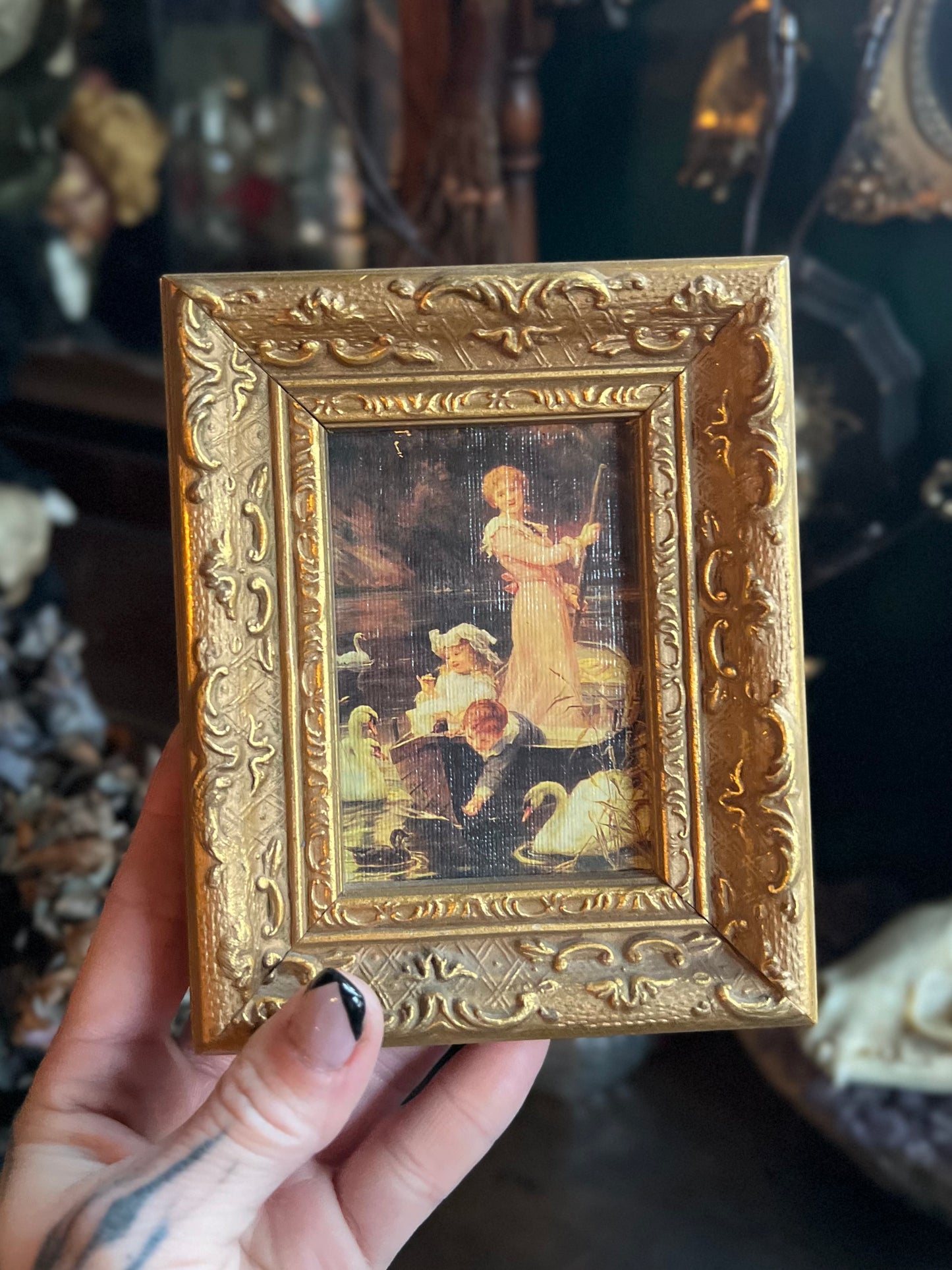 Miniature Framed Classical Photo