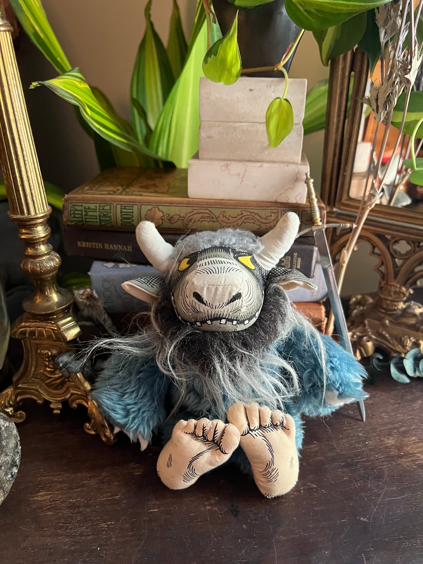 1985 Where The Wild Things Are Monster Bernard Plushue