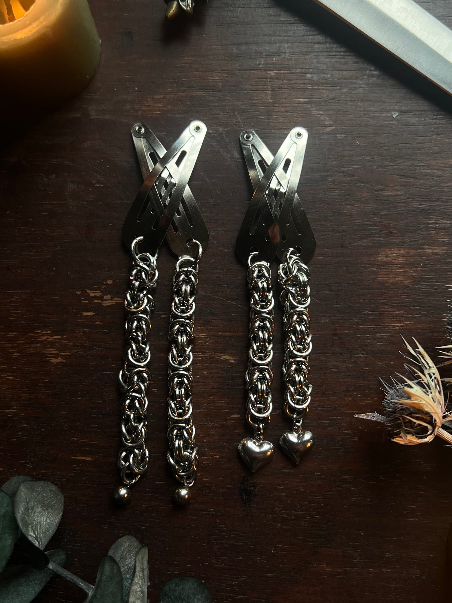 The Byzantine Series: Hair Clips