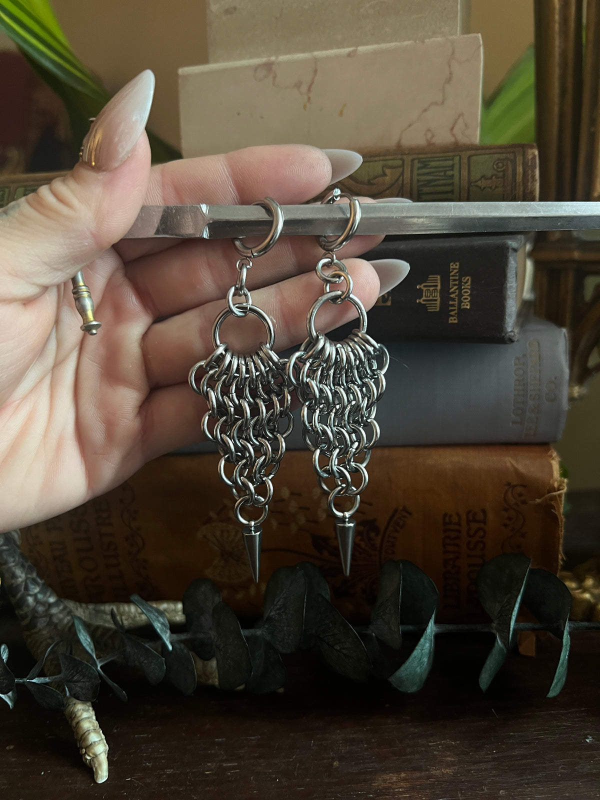 The Blacksmith's Tassel Earrings