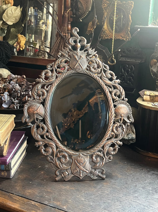 Antique Knights Mirror