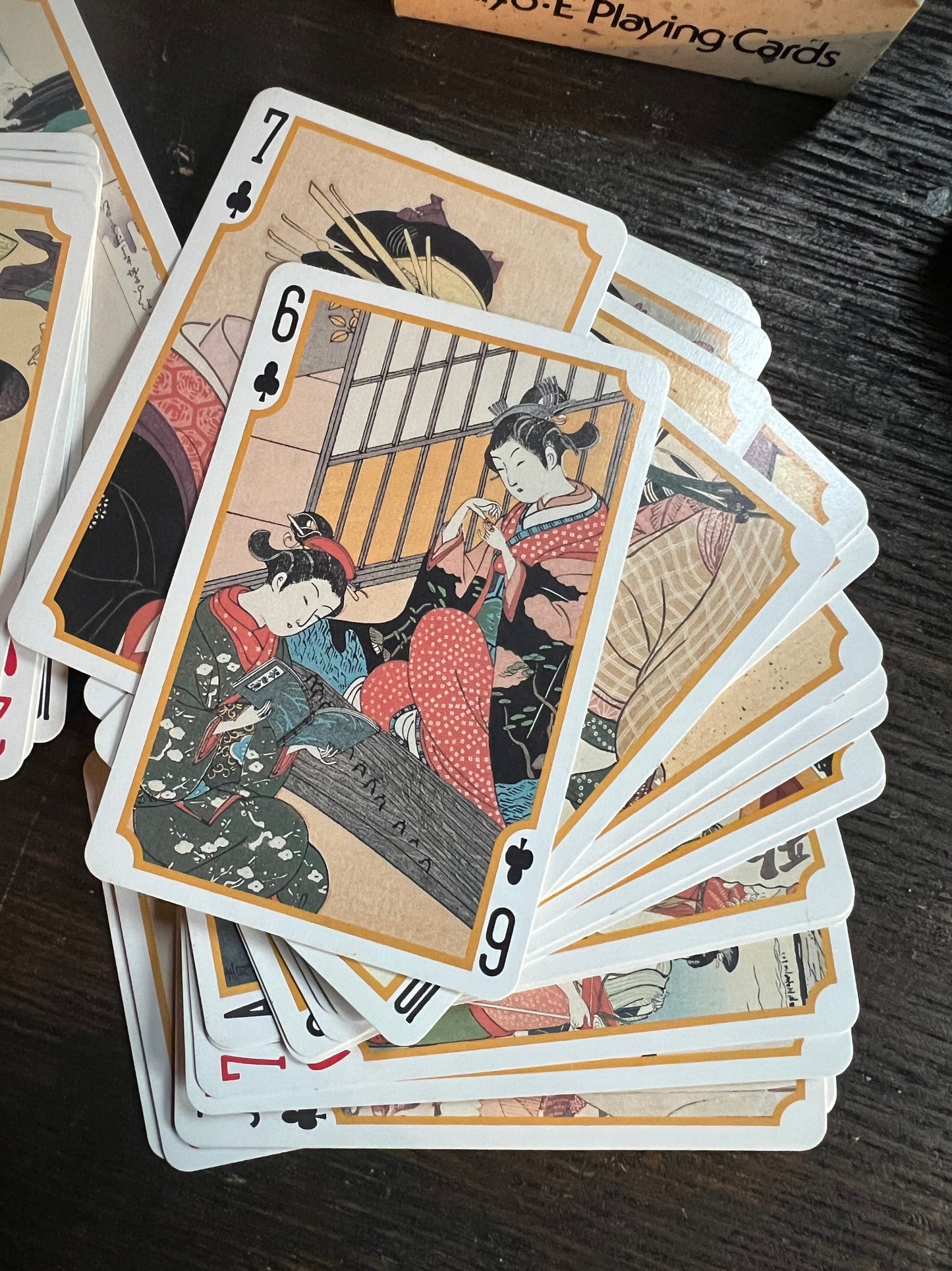 Vintage Japanese Playing Cards