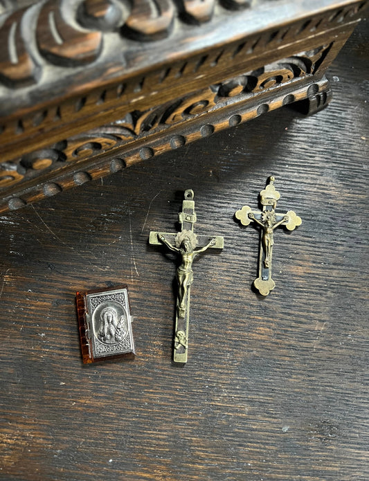Vintage Rosary Prayer Box