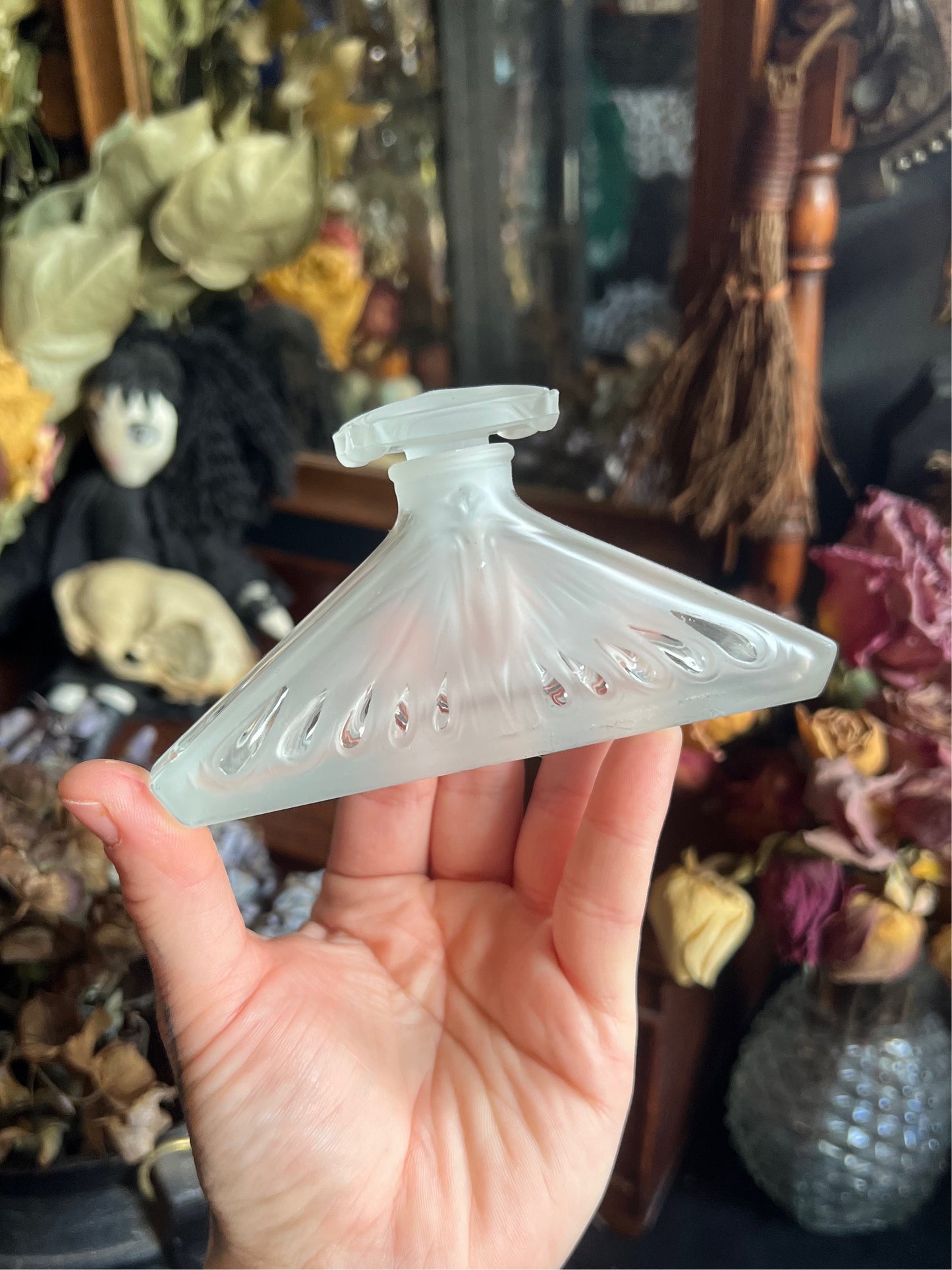 Art Nouveau Replica Winged Woman Perfume Bottle