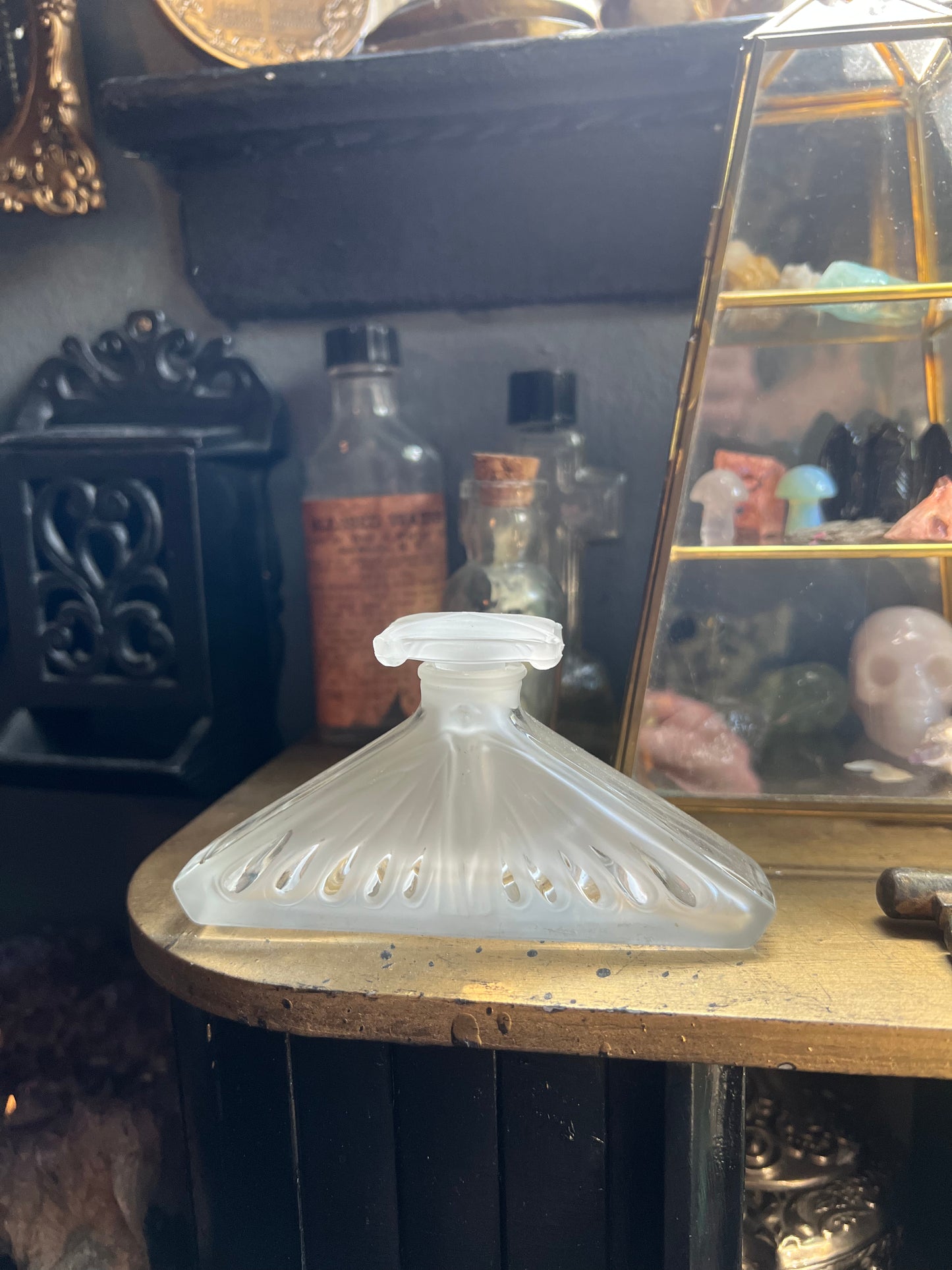 Art Nouveau Replica Winged Woman Perfume Bottle